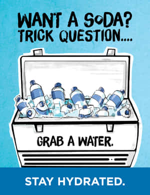 Staying Hydrated Is Essential For Overall Wellbeing Wallpaper