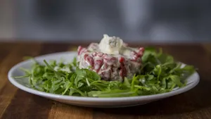 Steak Tartare With Cheese Wallpaper