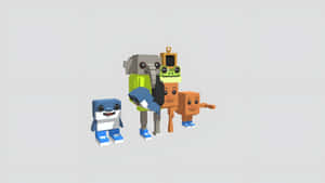 Steal A Brainrot Characters Wallpaper