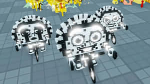 Steal A Brainrot Characters Wallpaper