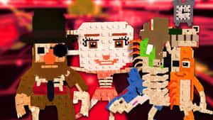 Steal A Brainrot Characters Wallpaper