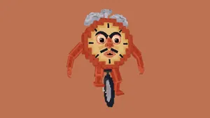 Steal A Brainrot Clock Character Wallpaper