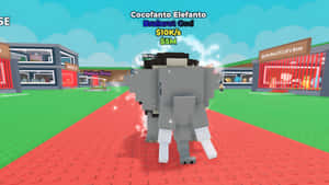 Steal A Brainrot Elephant God Wallpaper