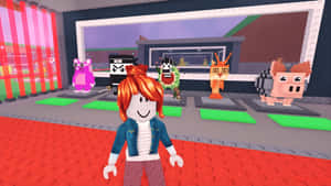 Steal A Brainrot Game Characters Wallpaper