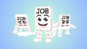 Steal A Brainrot Job Characters Wallpaper