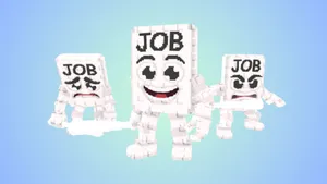 Steal A Brainrot Job Characters Wallpaper