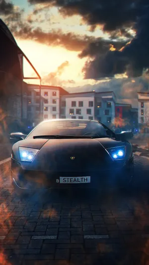 Stealthy Dark Best Car Option Wallpaper