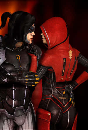 Stealthy Kai Leng In Action Wallpaper