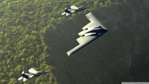 Stealthy Northrop Grumman B-2 Spirit Wallpaper