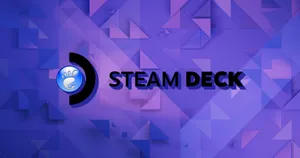 Steam Deck Promotional Graphic Wallpaper