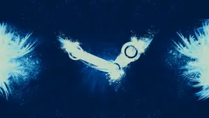 Steam Logo In 4k Quality Wallpaper