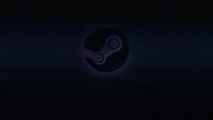 Steam Platform Dark Background Wallpaper