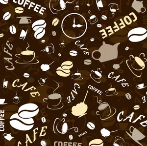 Steamy Hot Brown Coffee In A Cozy Cafe Wallpaper