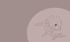 Steelix Grinning Wallpaper