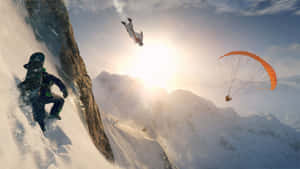 Steep Mountain Sports Wallpaper