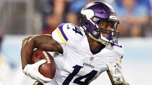 Stefon Diggs Football Uniform Wallpaper