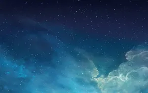 Stellar Night Blue Aesthetic Tumblr Wallpaper