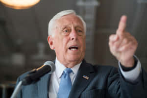 Steny Hoyer Pointing Towards The Future Wallpaper