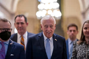 Steny Hoyer Surrounded By People Wallpaper