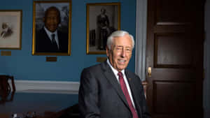 Steny Hoyer With Dashing Smile Wallpaper