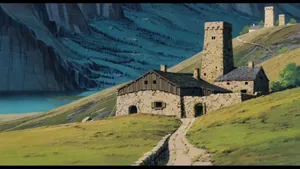 Step Inside The Majestic Laputa Castle In The Sky And Explore A Lost, Magical Realm. Wallpaper