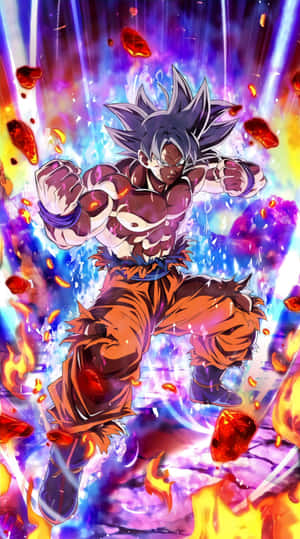 Step Into A Legendary Adventure With Mui Goku! Wallpaper