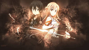 Step Into A Virtual Mmorpg With Sword Art Online Wallpaper