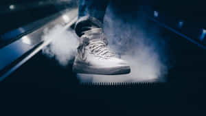 Step Into Style With Nike Af1 Wallpaper