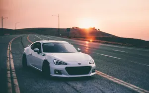 Step Into The Limelight In The Trendy Toyota 86 Wallpaper