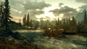 Step Into The World Of Skyrim- Wallpaper