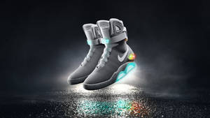 Step Out In Style With Cool Nike Shoe Wallpaper