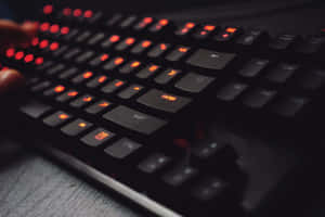 Step Up Your Gaming Setup With A Quality Gaming Keyboard Wallpaper