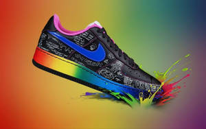 Step Up Your Style Game With This Amazing Cool Nike Shoe Wallpaper