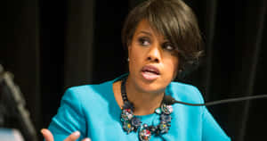 Stephanie Rawlings Blake Looking To The Side Wallpaper