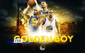 Stephen Curry Cool Golden Boy Wallpaper