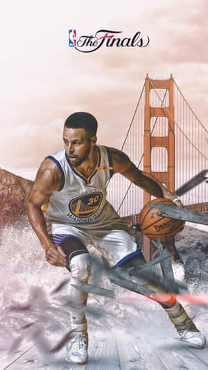 Stephen Curry Cool Vector Art Wallpaper