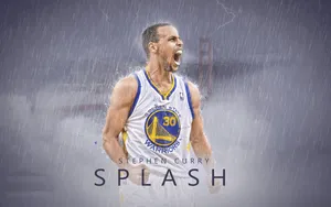 Stephen Curry Winning With Style Wallpaper