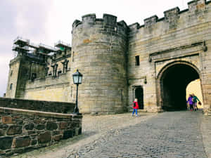 Sterling Castle Main Gate Wallpaper