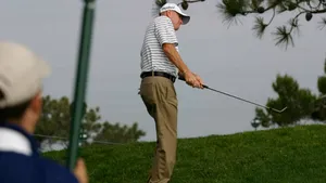 Steve Flesch Preparing To Swing Wallpaper