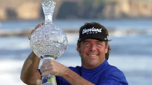 Steve Lowery Close-up With Trophy Wallpaper