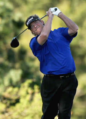 Steve Lowery In A Blue Shirt Wallpaper