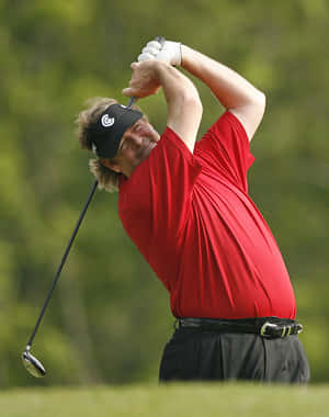 Steve Lowery In Follow-through Position Wallpaper