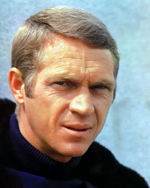 Steve Mcqueen As Bullitt Portrait 1968 Wallpaper