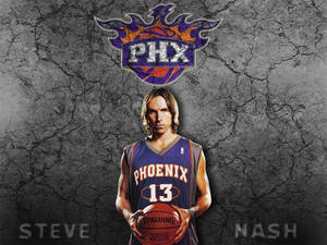 Steve Nash Phoenix Suns Concrete Wallpaper