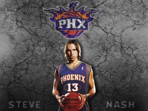 Steve Nash Phoenix Suns Concrete Wallpaper