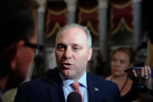 Steve Scalise In Statuary Hall Congress-usd Wallpaper