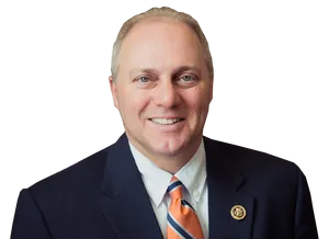 Steve Scalise On White Background Wallpaper