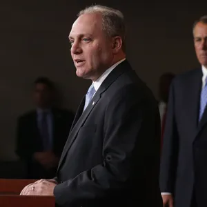 Steve Scalise Sharing Stage With John Boehner Wallpaper