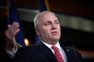 Steve Scalise Using A Hand Signal Wallpaper