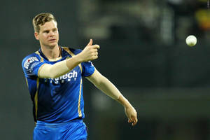 Steve Smith Rajasthan Royals Skipper Wallpaper